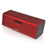 GUNMANSA Microlab MD212 Wireless Bluetooth Portable Stereo Speaker w/ Microphone & Rechargeable Battery & Retractable Tray (Red)