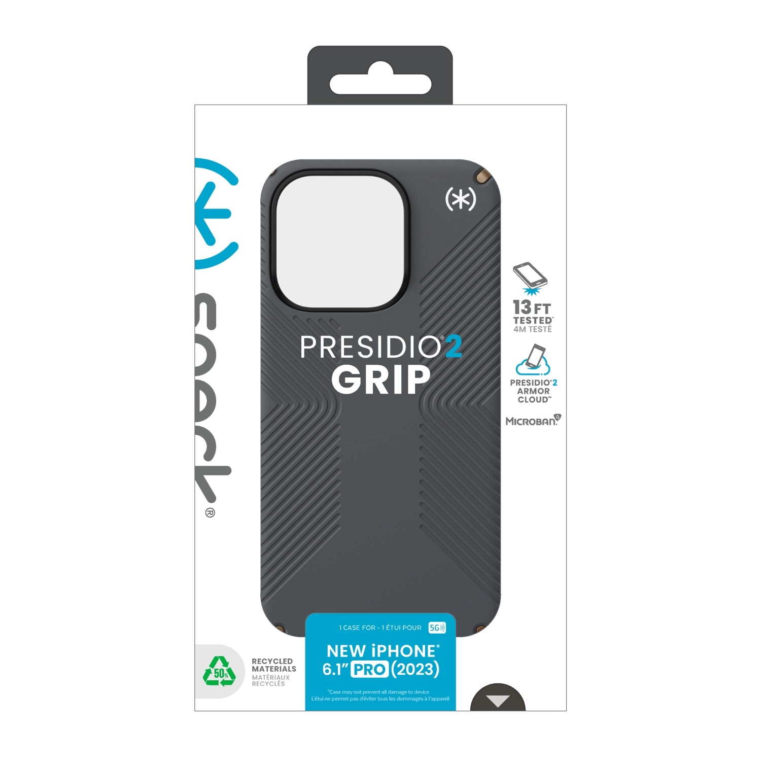Speck Presidio2 Grip Case - Apple iPhone 15 Pro