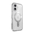 Speck Gemshell Grip MagSafe Case - Apple iPhone 16 - Clear & Chrome