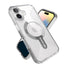 Speck Gemshell Grip MagSafe Case - Apple iPhone 16 - Clear & Chrome