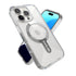 Speck Gemshell Grip MagSafe Case - Apple iPhone 16 Pro - Clear & Chrome