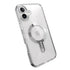 Speck Gemshell Grip MagSafe Case - Apple iPhone 16 Plus - Clear & Chrome