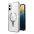 Speck Gemshell Grip MagSafe Case - Apple iPhone 16 Plus - Clear & Chrome