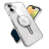 Speck Gemshell Grip MagSafe Case - Apple iPhone 16 Plus - Clear & Chrome