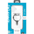 Speck Gemshell Grip MagSafe Case - Apple iPhone 16 Plus - Clear & Chrome