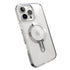 Speck Gemshell Grip MagSafe Case - Apple iPhone 16 Pro Max - Clear & Chrome