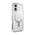 Speck Presidio Perfect Clear MagSafe Case - Apple iPhone 16 - Clear & Chrome