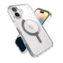 Speck Presidio Perfect Clear MagSafe Case - Apple iPhone 16 - Clear & Chrome