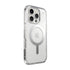 Speck Presidio Perfect Clear MagSafe Case - Apple iPhone 16 Pro - Clear & Chrome