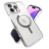 Speck Presidio Perfect Clear MagSafe Case - Apple iPhone 16 Pro Max - Clear & Chrome