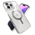 Speck Presidio Perfect Clear Grip MagSafe Case - Apple iPhone 16 Pro Max - Clear & Chrome
