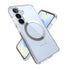 Speck Presidio Perfect Clear Magnet Case - Samsung Galaxy S25 - Clear & Chrome