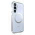 Speck Presidio Perfect Clear Magnet Case - Samsung Galaxy S25+ - Clear & Chrome