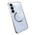 Speck Presidio Perfect Clear Magnet Case - Samsung Galaxy S25+ - Clear & Chrome