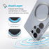 Speck Presidio Perfect Clear Magnet Case - Samsung Galaxy S25 Ultra - Clear & Chrome