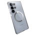 Speck Presidio Perfect Clear Magnet Case - Samsung Galaxy S25 Ultra - Clear & Chrome