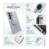 Speck Presidio Perfect Clear Magnet Case - Samsung Galaxy S25 Ultra - Clear & Chrome