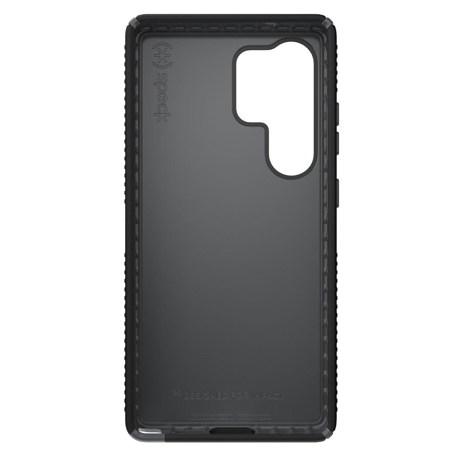 Speck Presidio2 Grip Case - Samsung Galaxy S25 Ultra - Black & Slate Grey