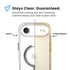Speck Presidio Perfect Clear MagSafe Case - Apple iPhone Air - Clear