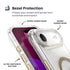 Speck Presidio Lux MagSafe Case - Apple iPhone Air - Gold Glitter