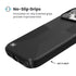 Speck Presidio2 Grip MagSafe Case - Apple iPhone 17 Pro - Black & Slate Grey