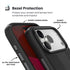Speck Presidio2 Grip MagSafe Case - Apple iPhone 17 Pro Max - Black & Slate Grey