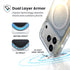 Speck Presidio Lux MagSafe Case - Apple iPhone 17 Pro Max - Silver Glitter