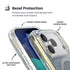 Speck Presidio Lux MagSafe Case - Apple iPhone 17 Pro Max - Silver Glitter