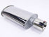 Gti Style 76mm Stainless Steel Angled Tailpipes (right facing)