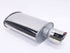 Gloss Black M Seriees 90mm Exhaust Tailpipe