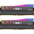Silicon Power SP032GXLWU60CFDK DDR5 32GB (16GBx2) Storm RGB 6000MT/s (PC5-48000) 288-pin CL36 1.35V Dual Pack UDIMM Desktop Memory Kit (Gray) | SKU SSR60UX32A