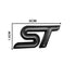 ST Logo - Steering Wheel Metal Badge (Black)