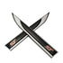 ST Side Fender Badges - (Black & Chrome)