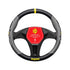 Momo SWC0FUNBG Fun Series Black & Grey Steering Wheel Cover (38cm diametre)