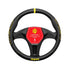Momo SWC0PROBY Profile Series Black & Yellow Steering Wheel Cover (38cm diametre)