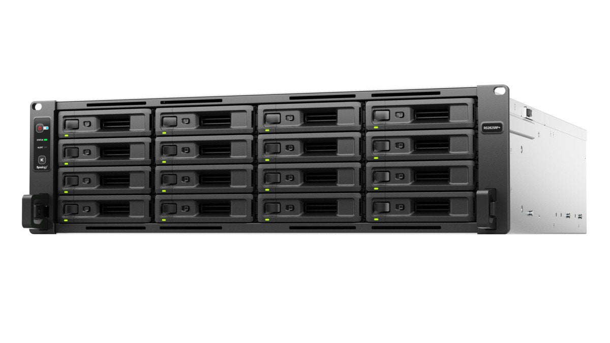 SYNOLOGY DiskStation RS2825RP+ 16-Bay AMD Ryzen V1780B 8 GB DDR4 Reliable Data Management Solution for Business Workloads NAS | SKU SYN-2825RP