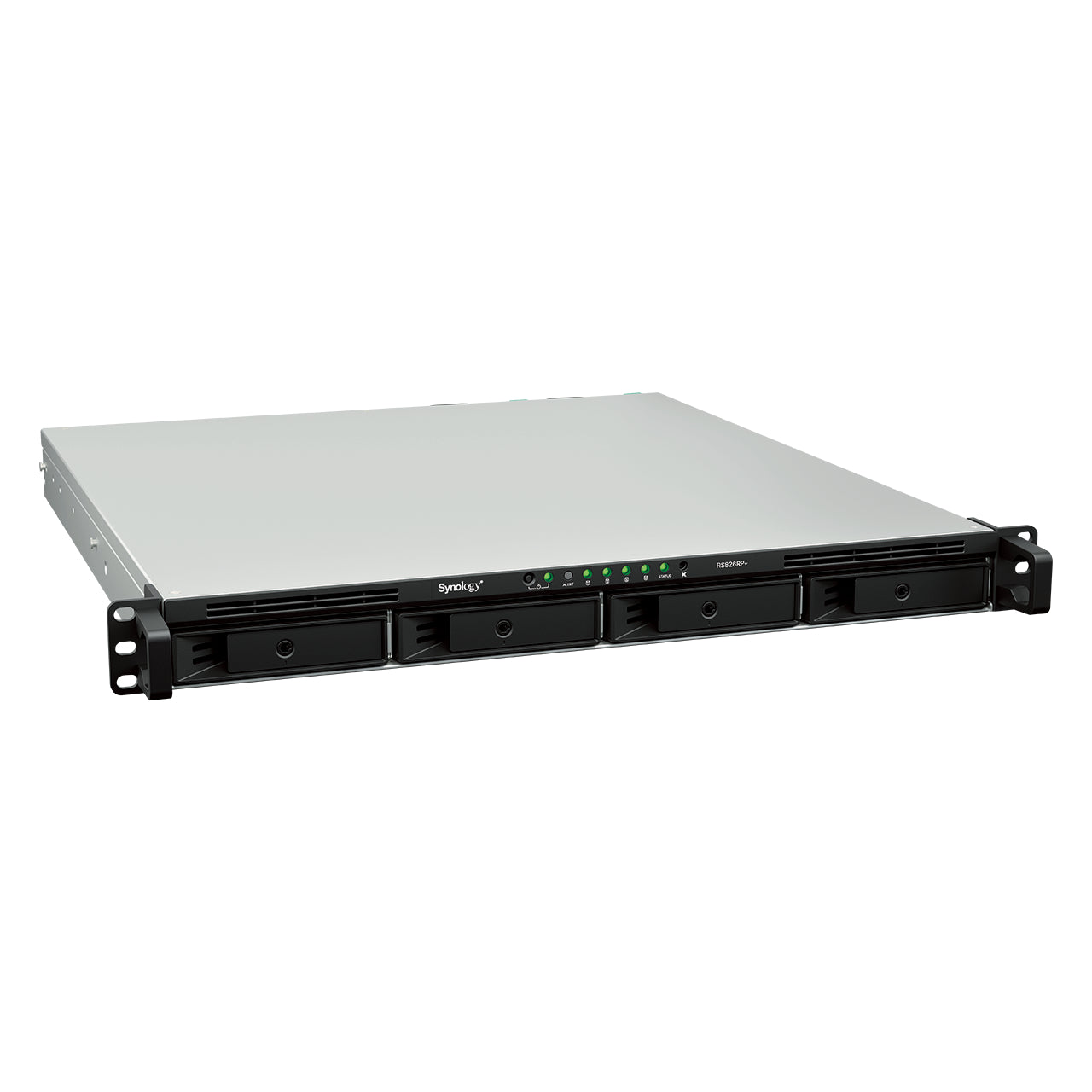 Synology RS826RP+ 4-Bay Diskless 1U Rackmount Scalable edge NAS with AMD Ryzen V1500B and Redundant Power Supply | SKU SYN-826RPP