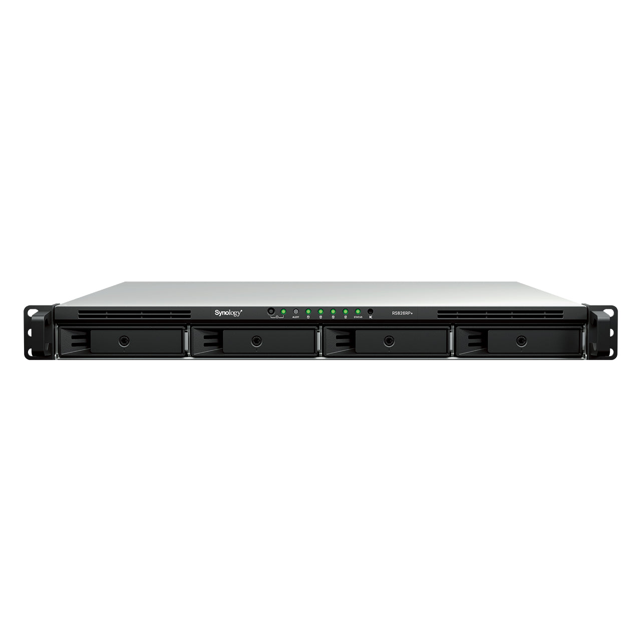 Synology RS826RP+ 4-Bay Diskless 1U Rackmount Scalable edge NAS with AMD Ryzen V1500B and Redundant Power Supply | SKU SYN-826RPP