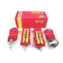 Sa-belt 4-Point Quick Release Racing Seat Harness (Red)