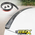 Samurai Universal Carbon Look Rubber Boot Spoiler With Caps