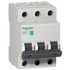 Schneider Mini circuit breaker, C-curve, 3-pole, 50A