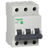Schneider Mini circuit breaker, C-curve, 3-pole, 63A