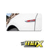 GTI Side Fender Badges - (Red & Chrome)