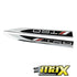 Side Fender Logo Badges - TRD (Black & Chrome)