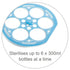 Snookums Microwave Steam Steriliser - Blue