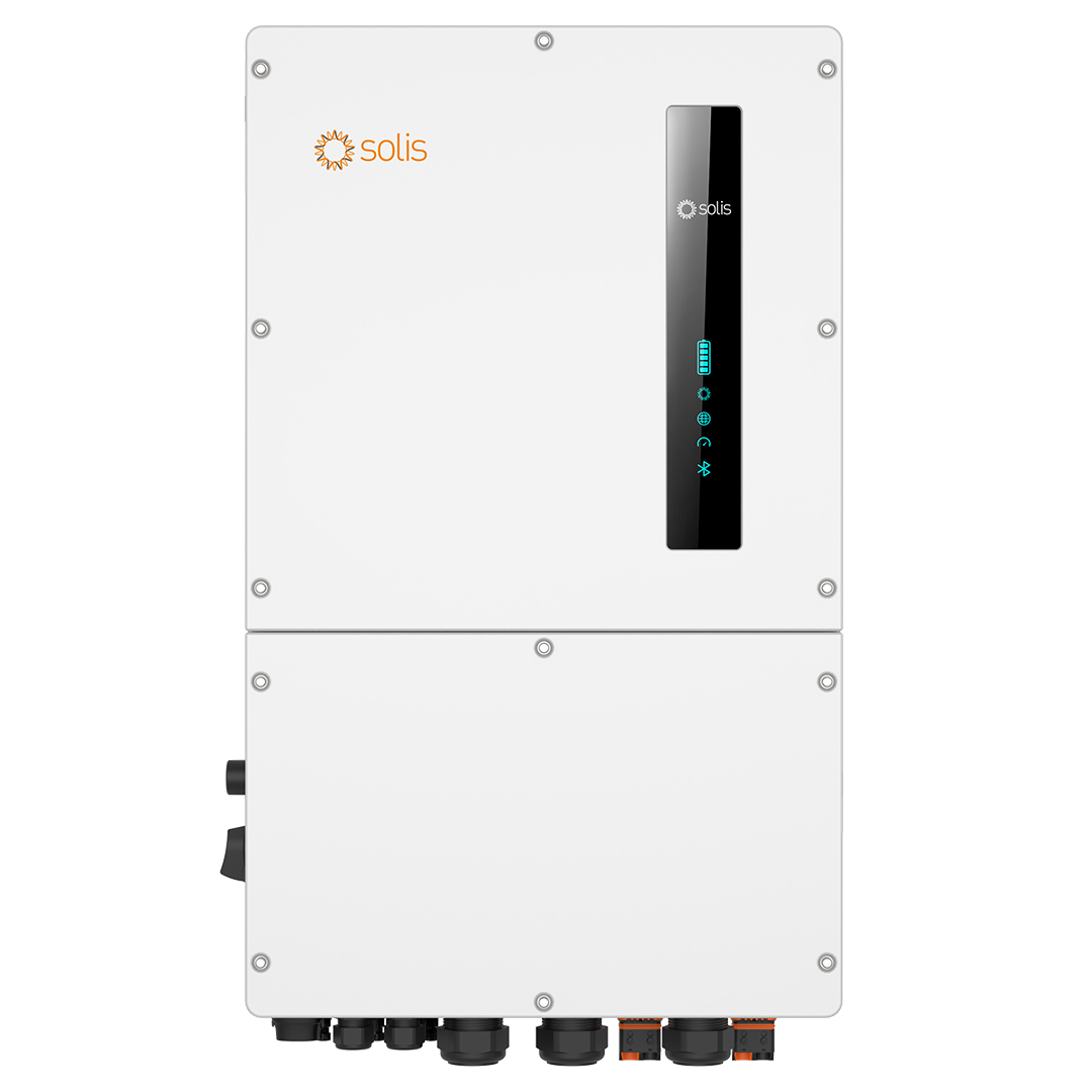 Solis S6 6kW Hybrid inverter, 1-phase, 2MPPT DC for LV batteries w/10yr warr