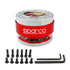 Sparco Quick Release Steering Wheel Hub Kit (Red)