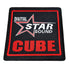 Star Sound Cube Series 10″ Compact Subwoofer Enclosure with Built-In Amplifier - 300W RMS