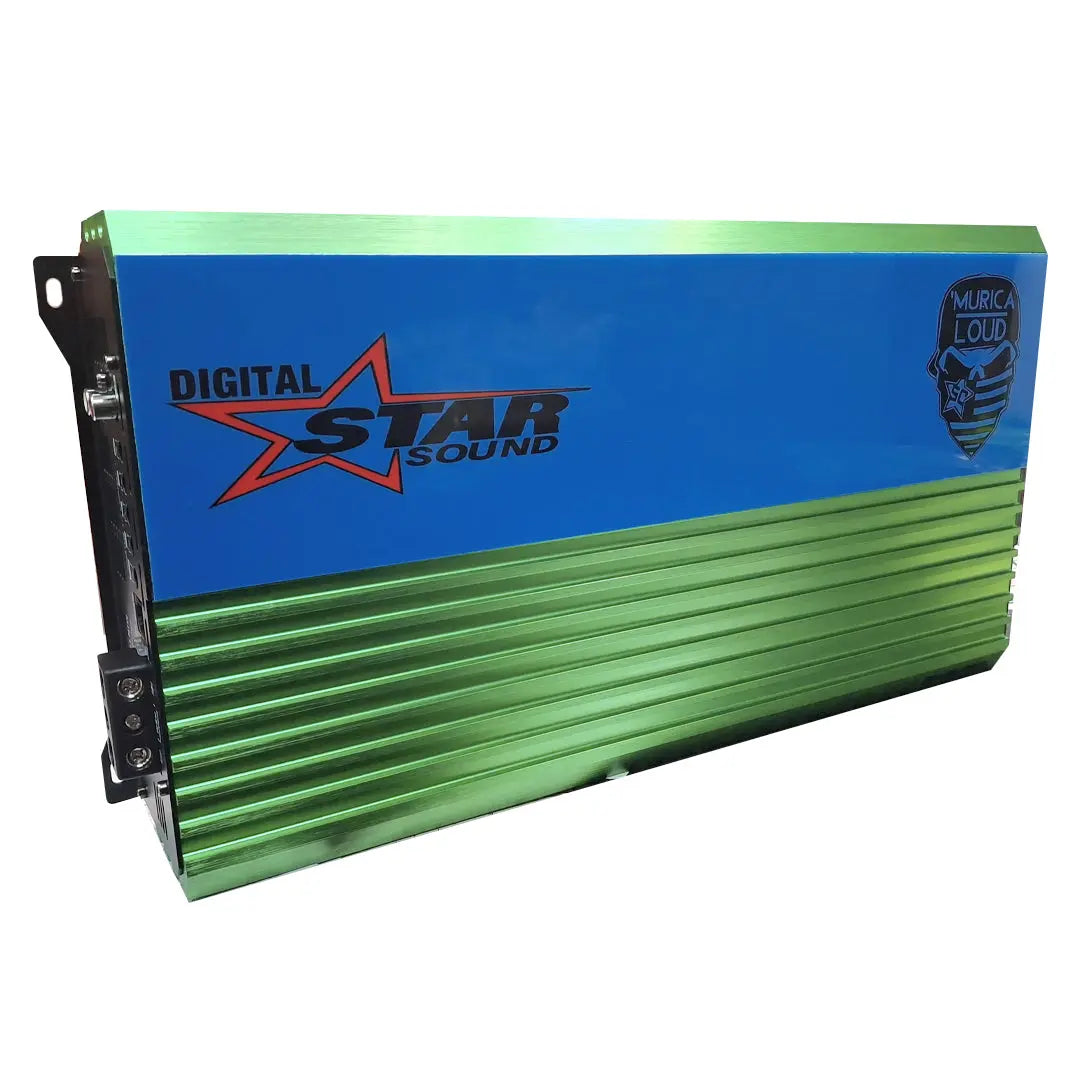 Star Sound SSA-ML-8000.1  Murica Series Monoblock Amplifier - 8000W RMS
