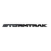 Stormtrak Lettering Badge - (Carbon Look)